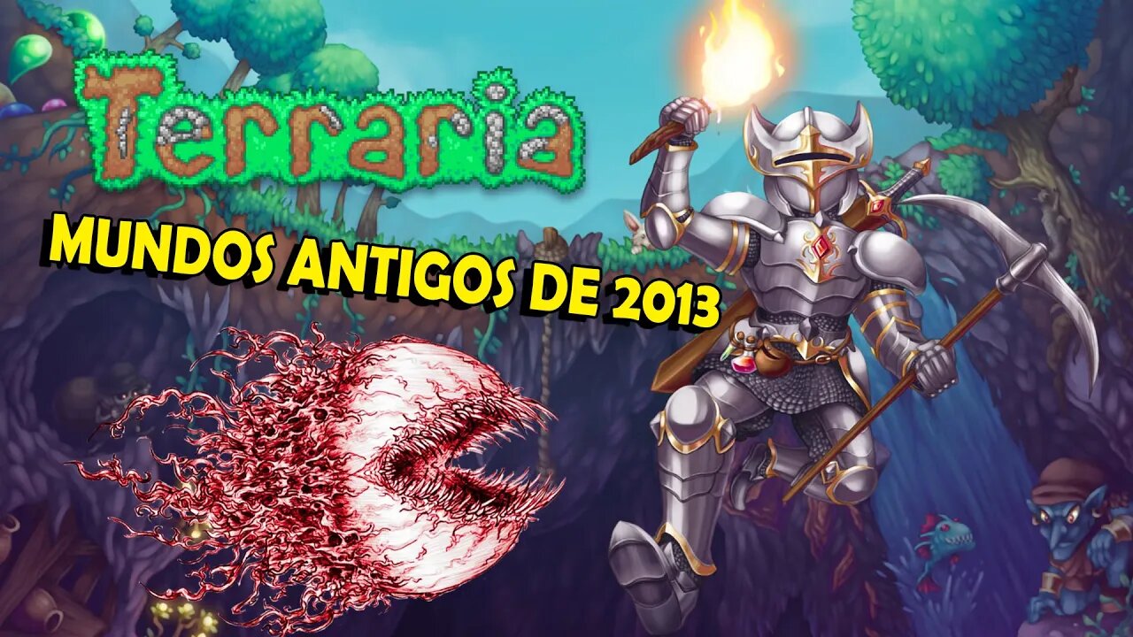 Meu Primeiro Mundo no Terraria
