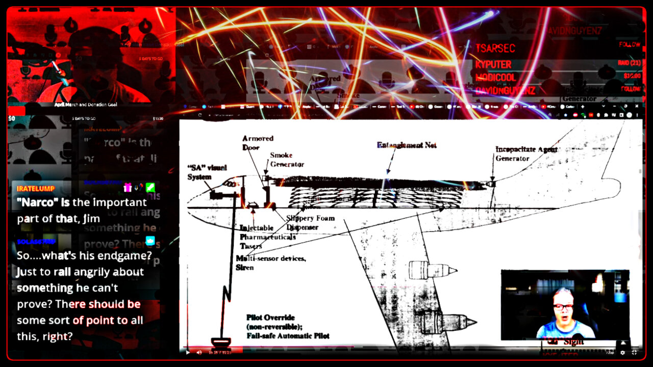 Red Light - Cosplay Chemtrails Scientist Climate Viewer Jim Lee Claims To Debunk Fact Checkers