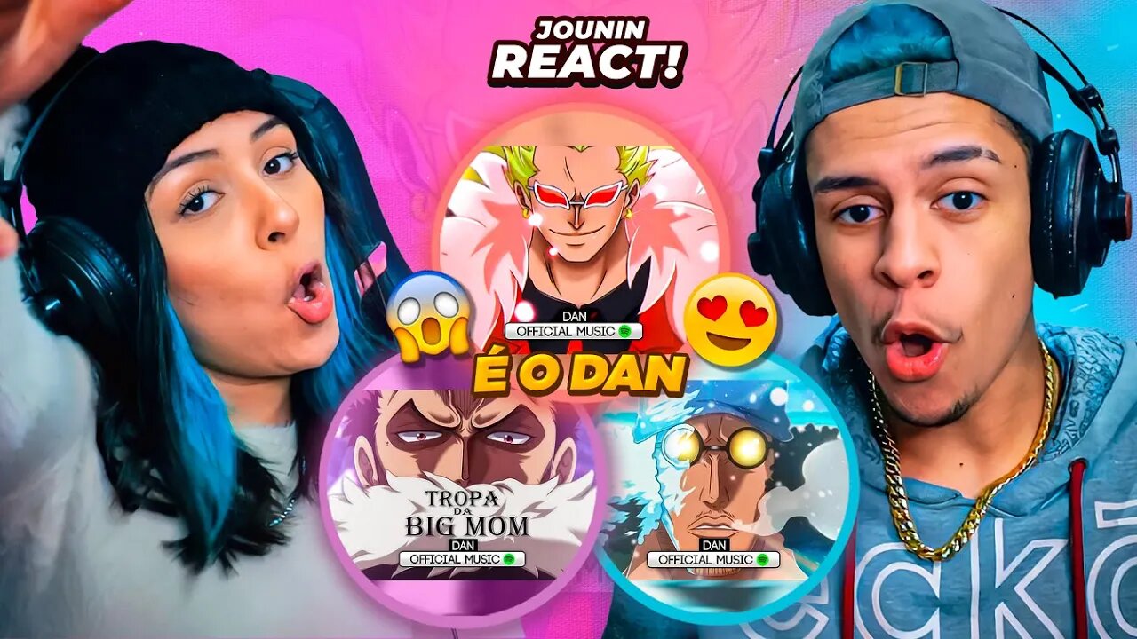 3 EM 1 - DAN | Mafioso (Doflamingo), Quero Ice (Aokij) & Tropa da Big Mom [REACT RAP NERD] 🔥