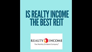 Is Realty income the best REIT