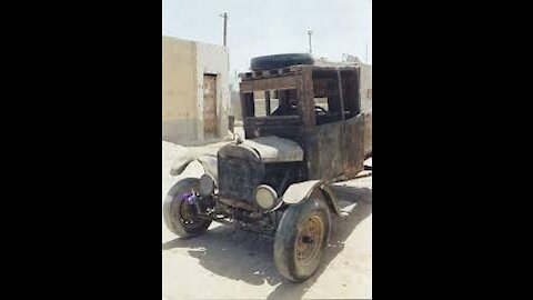 The oldest car in the history of yemen