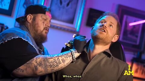 Prince Harry Gets Tattooed by Jelly Roll - Hilarious Skit!