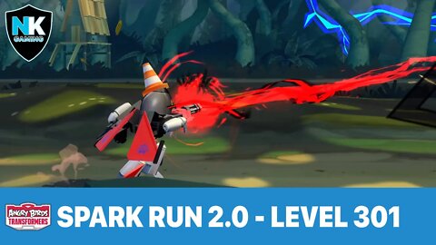 Angry Birds Transformers 2.0 - Spark Run 2.0 Series - Level 301 - Featuring Ramjet