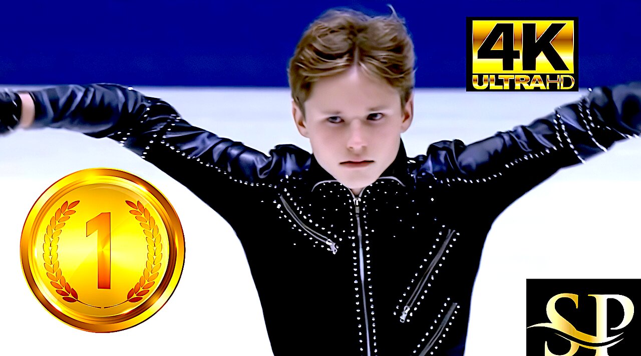 Ilia MALININ🇺🇸🥇Short Program 2022 Junior World Championships (ISU.4K)