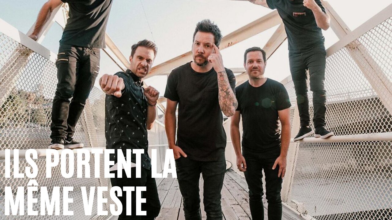 Lysandre Nadeau et David Desrosiers de Simple Plan en voyage ensemble