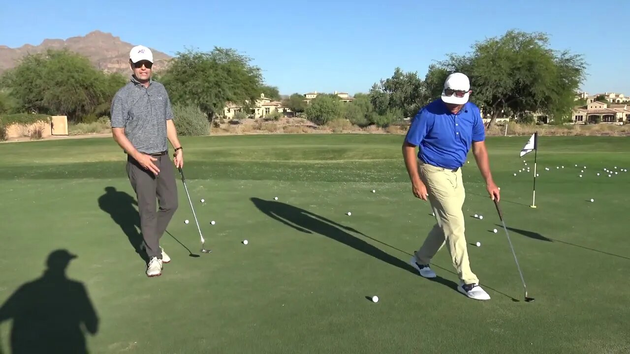 THE BEST thing you can do for your Putting, Differential Learning Putting GOLF w/ Milo Lines, PGA