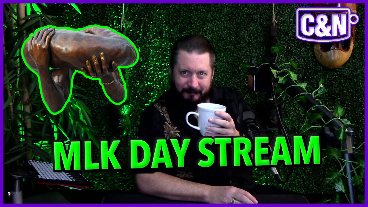 MLK Day Stream ☕ Live Show 01.16.23 #mlk #ai