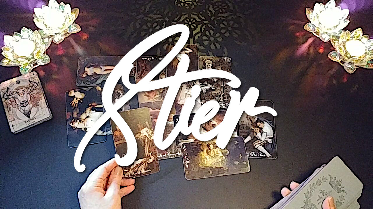 ★ 𝐒𝐭𝐢𝐞𝐫 ★ Tarot Kartenlegung ❥ Neustart aus dem Schatten