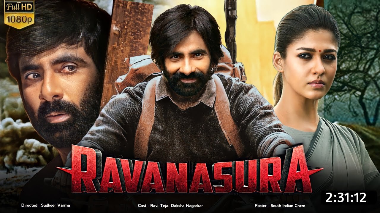 Ravanasura Full Movie Hindi Dubbed Movie Latest South Hindi Dubbed Full Hindi Movie_720p