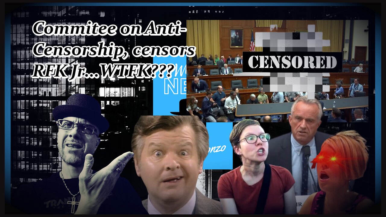 RFK JR. CENSORED BY ANTI-CENSORSHIP???