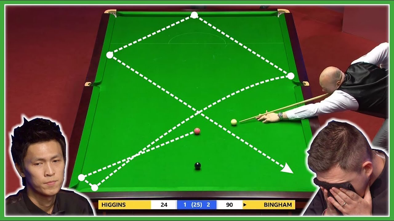 TOP 20 CRAZY LUCKY SHOTS | World Snooker Championship 2019