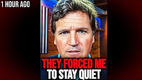 Tucker Carlson:11/7/2024 "now that Trump is president, i can tell you everything"