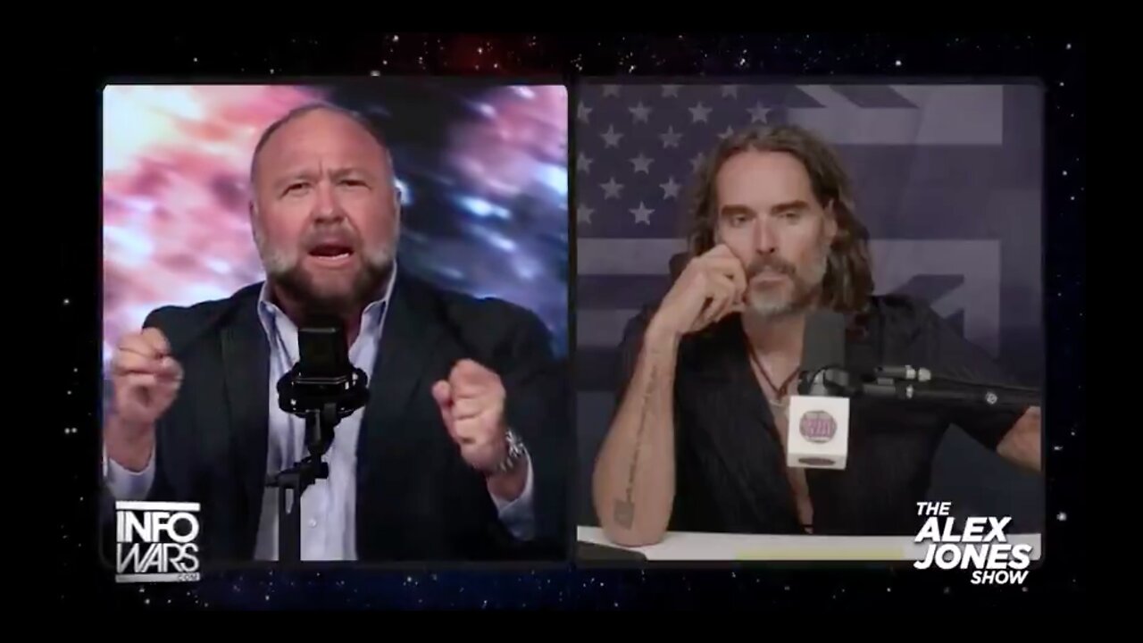 💣🇺🇸 NEW❗️ RUSSELL BRAND & ALEX JONES: SPIRITUAL WARFARE & HUMANITY'S FUTURE❓