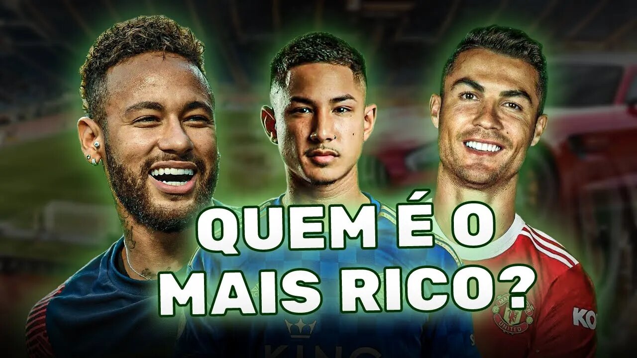 OS 11 JOGADORES DE FUTEBOL MAIS RICOS DO MUNDO! [ATUALIZADO 2022]