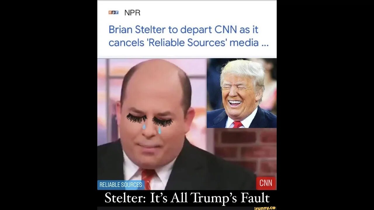 #BRIANSTELTER HAS BEEN FIRED FROM #CNN AND HIS SHOW #CANCELLED, CONTINUING THE #TREND OF CNN FIRINGS