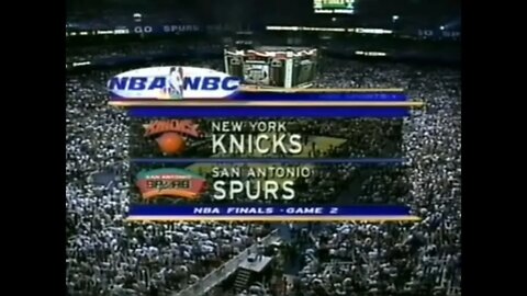 1999-06-18 NBA Finals Game 2 New York Knicks vs San Antonio Spurs