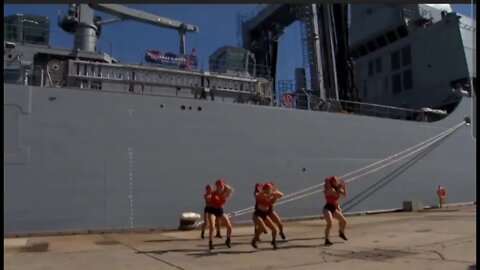 How to Speak Australian..... "Navy Ship Commissioning"