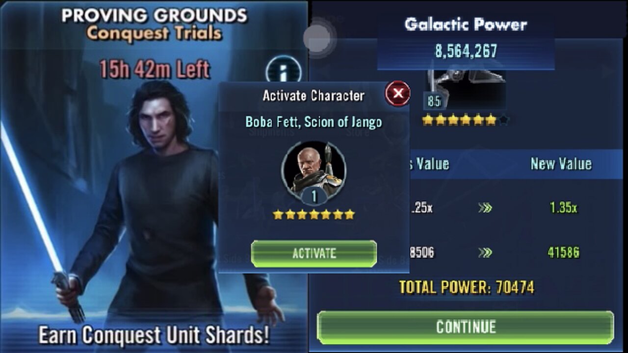 Unlocking Scion of Jango, Starring Up Interceptor & Testing SLKR in Ben Solo Proving Grounds Tier