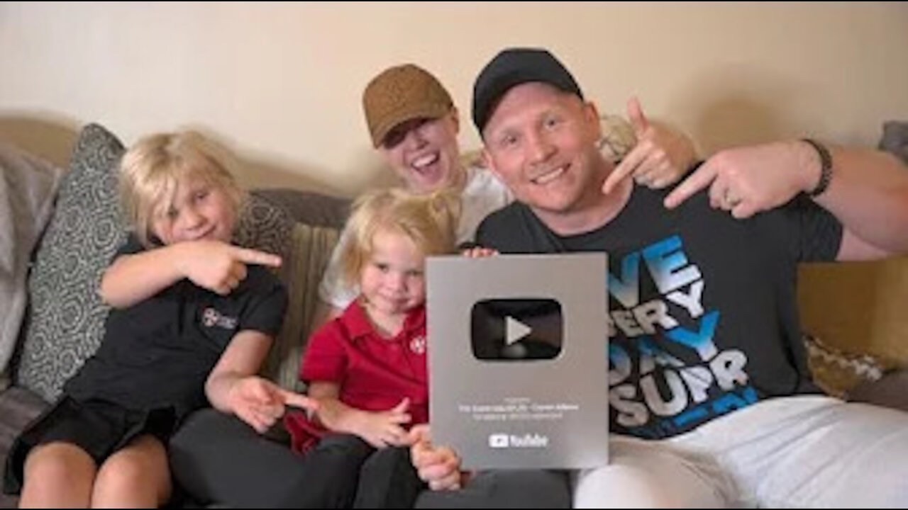 Unboxing my 100k YouTube Silver Play Button! Thank you YouTube!!!