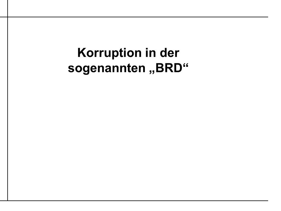 Korruption