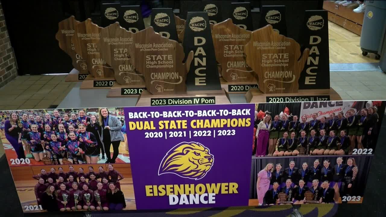 New Berlin dance team coaches honored