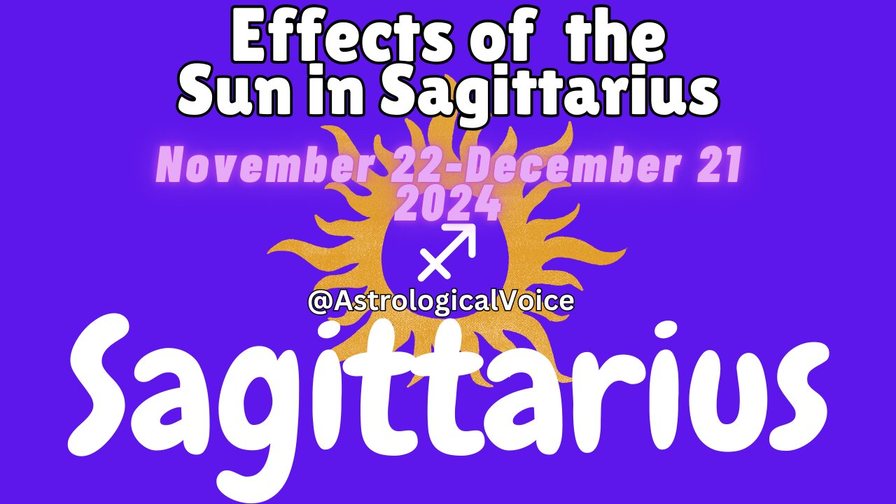 Effects of Sagittarius in It's OWN Season