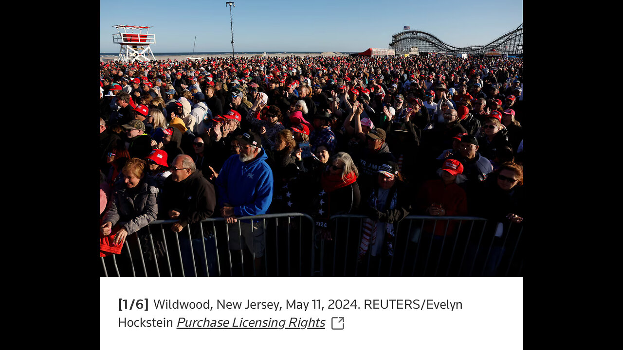 Trump rally in jersey