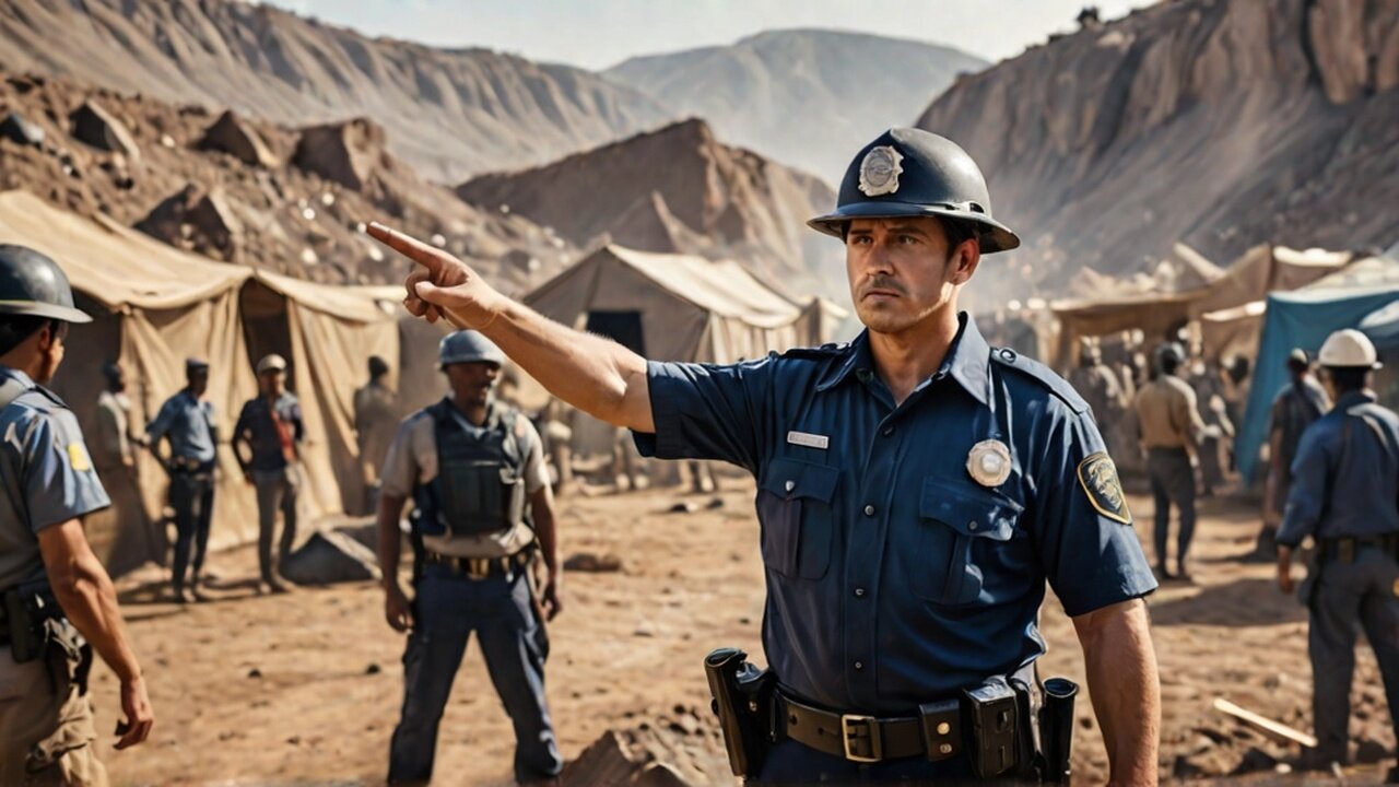 South Africa Police FORCED to End Standoff with Illegal Miners?