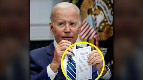 Biden dementia update, 2022-06-24: Cue the cue cards!