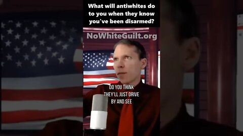 What will antiwhites do to you when they know you've been disarmed? #shorts #guns