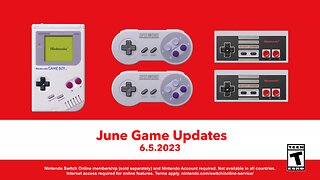 Games Added to Nintendo Switch Online for June 2023