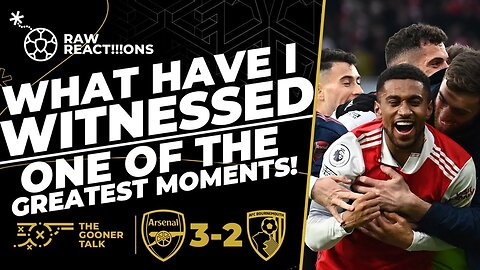 Billing scores second-fastest ever Premier League goal _ Arsenal 3-2 AFC Bournemouth
