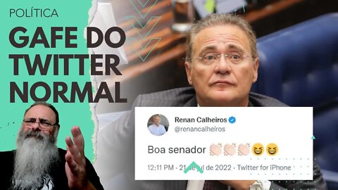 Senador BITCÓIO CREPTOMOEDAS (e outros) cometem GAFE no TWITTER elogiando PRÓPRIAS POSTAGENS