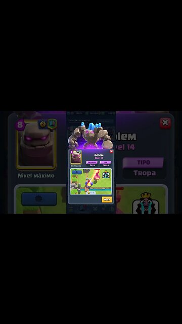 CARTAS NIVEL MAXIMO #19 - GOLEM