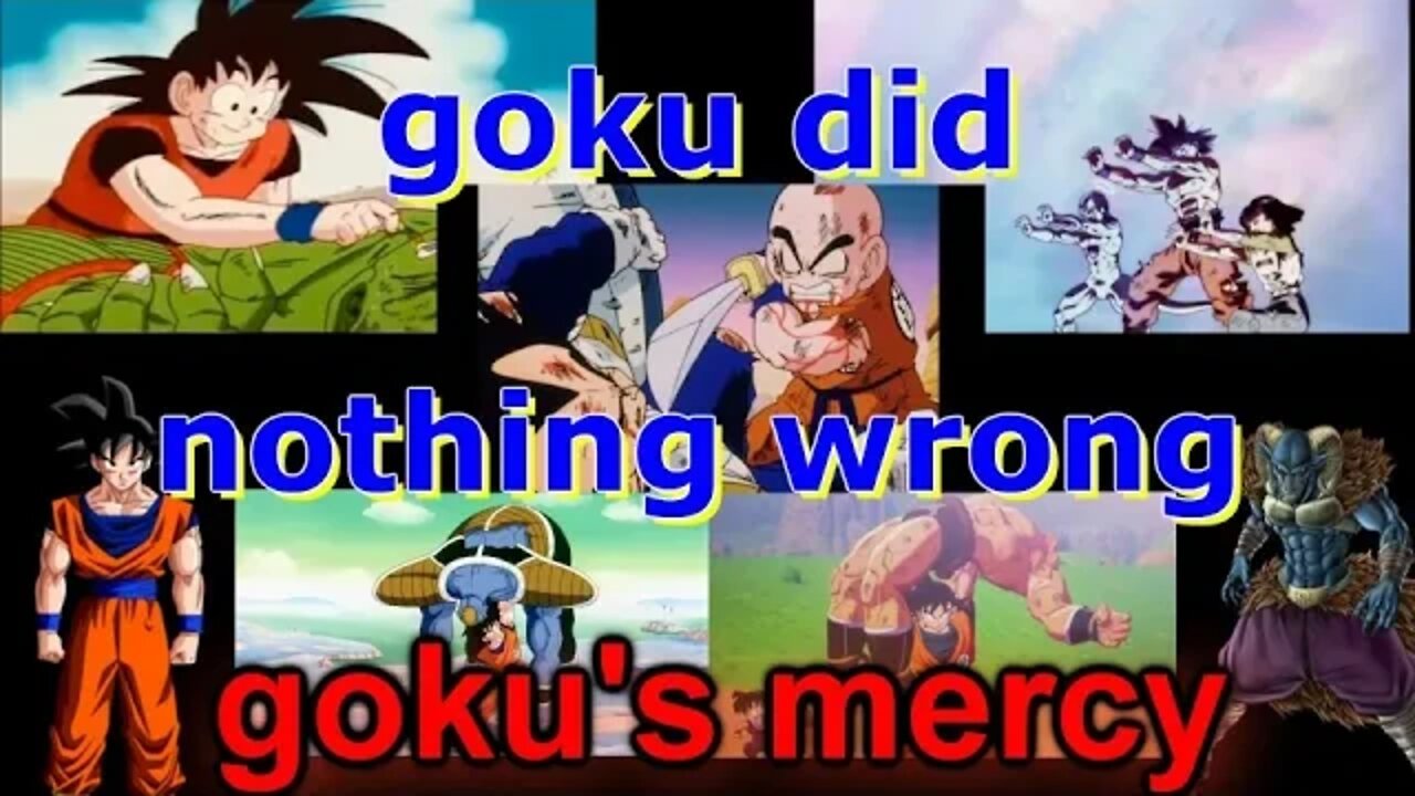 goku did nothing wrong goku gives moro a senzu bean (fixed)