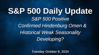 S&P 500 Daily Market Update for Tuesday October 8, 2024