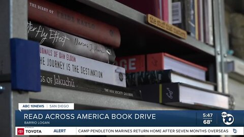 San Diegans asked to help donate to Read Across America book drive