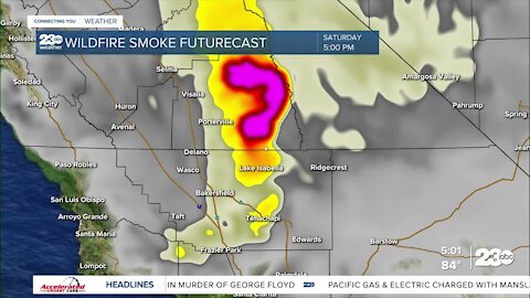 Bad air impacting Kern County