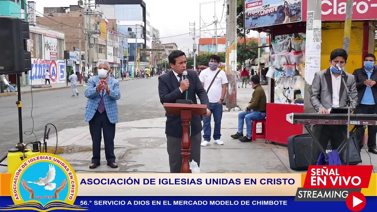 56.° SERVICIO A DIOS EN EL MERCADO MODELO DE CHIMBOTE