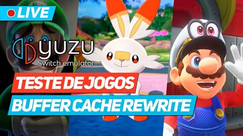 yuzu | Teste em vários jogos AO VIVO