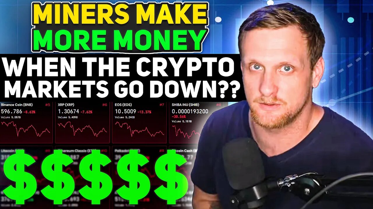 Why Ethereum Mining Profits go UP 👆 when market goes DOWN 👇