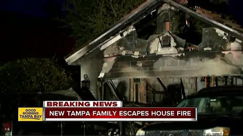 Quick response to smoke detectors saves family of 5 from house fire