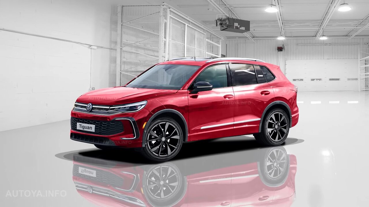 New 2024 VW Tiguan interior and exterior