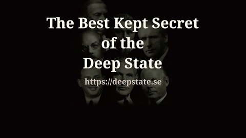 Episode 1 What is the Deep State