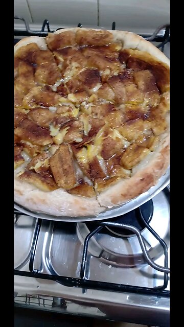 pizza, bread, cake, food