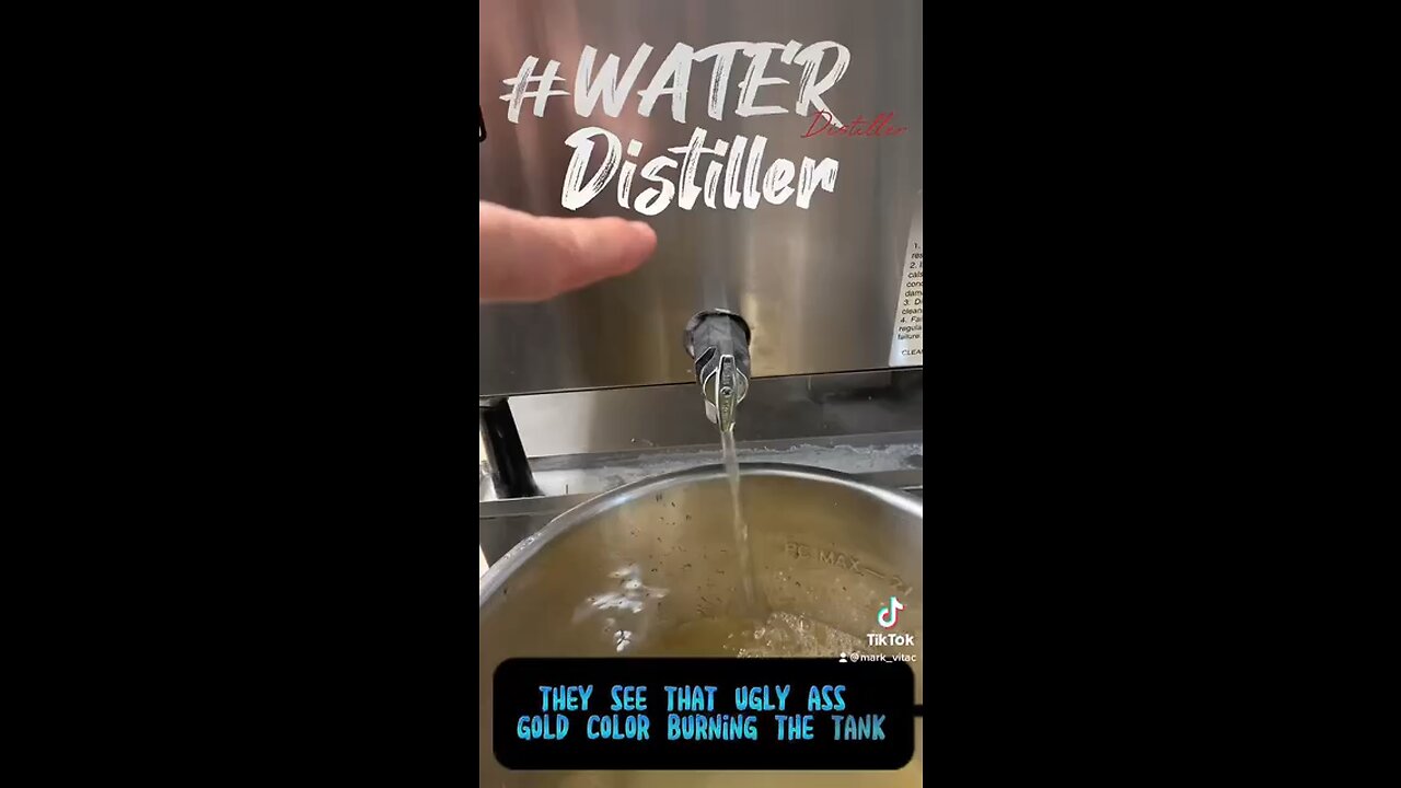 Water distiller / distilled water