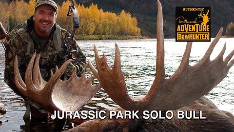 Jurassic Park Solo Bow Hunt for Bull Moose