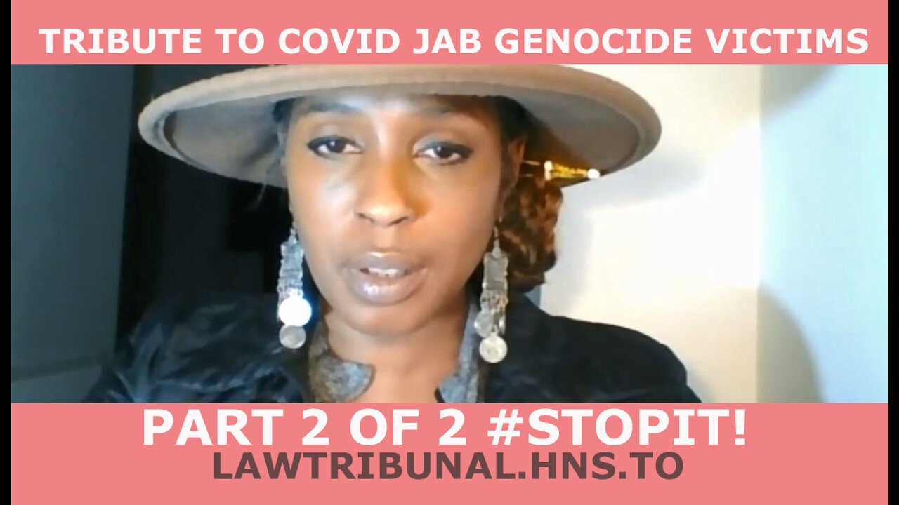 URGENT SHARE VIRAL PART 2 OF TRIBUTE TO VICTIMS OF COVID JAB GENOCIDE