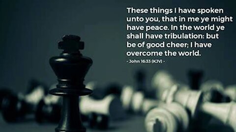 Verse of the week| John 16:33