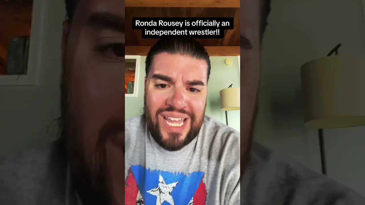 Ronda Rousey is an Indy wrestler!!